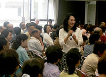 2014年7月8日（兵庫県立西播磨文化会館）「西播磨高齢者文化大学」～生涯学習に取り組む皆さまに～「心の響きあう♪コミュニケーションのための伝え方」